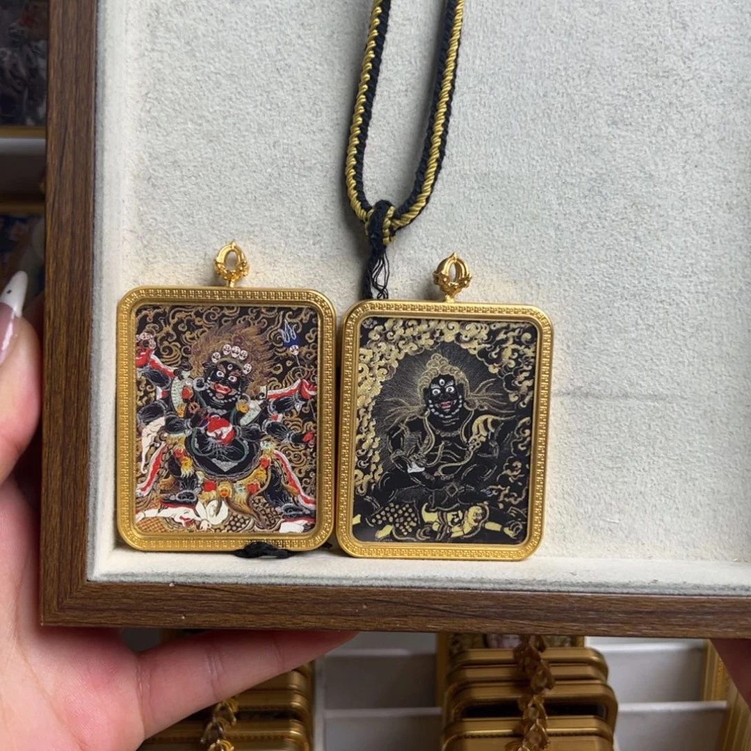 浪***生吊坠双面定制 大黑天 黑C