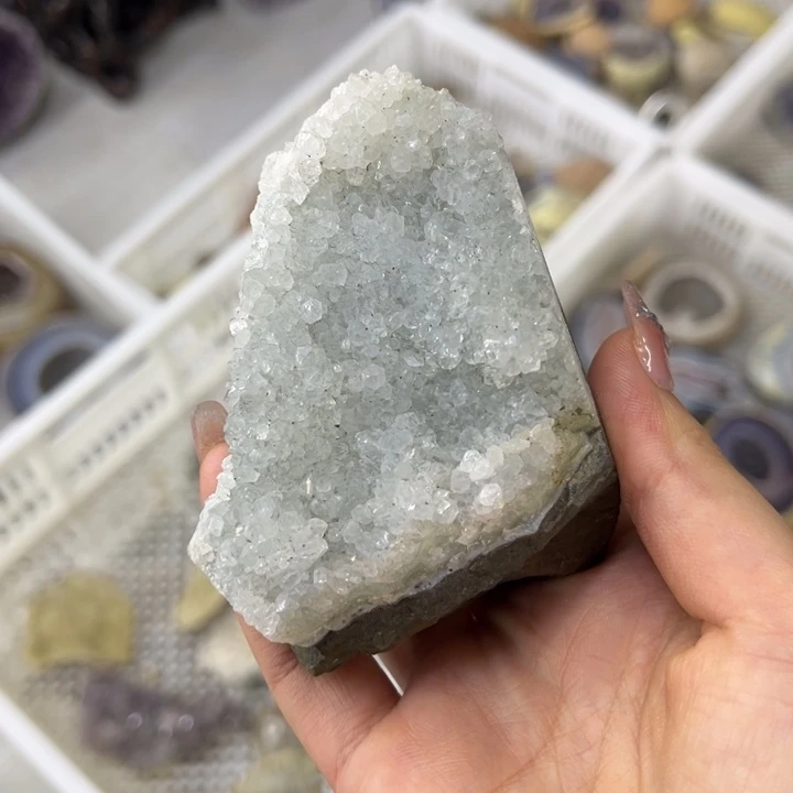 未镶嵌水晶珠宝半成品矿标奇石