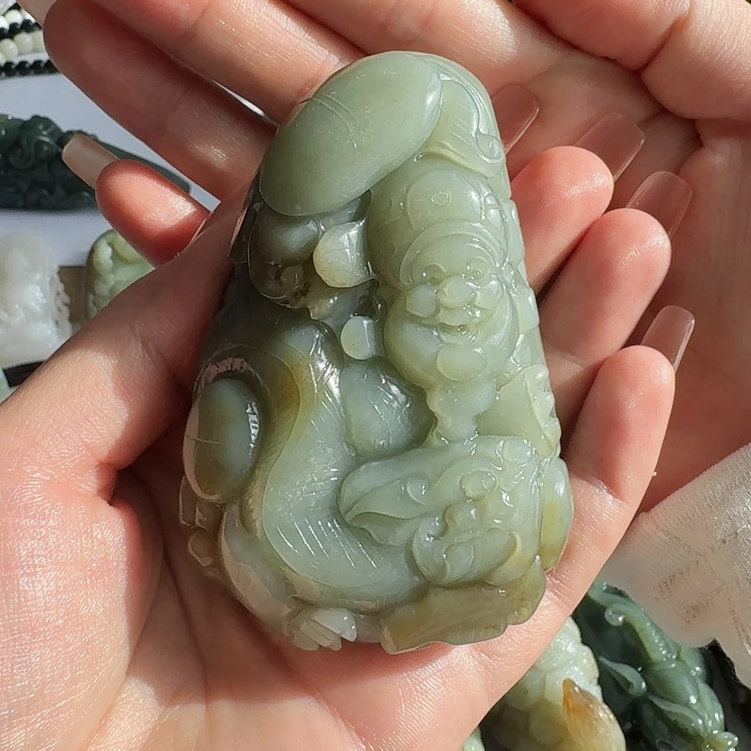 颈饰未镶嵌和田玉