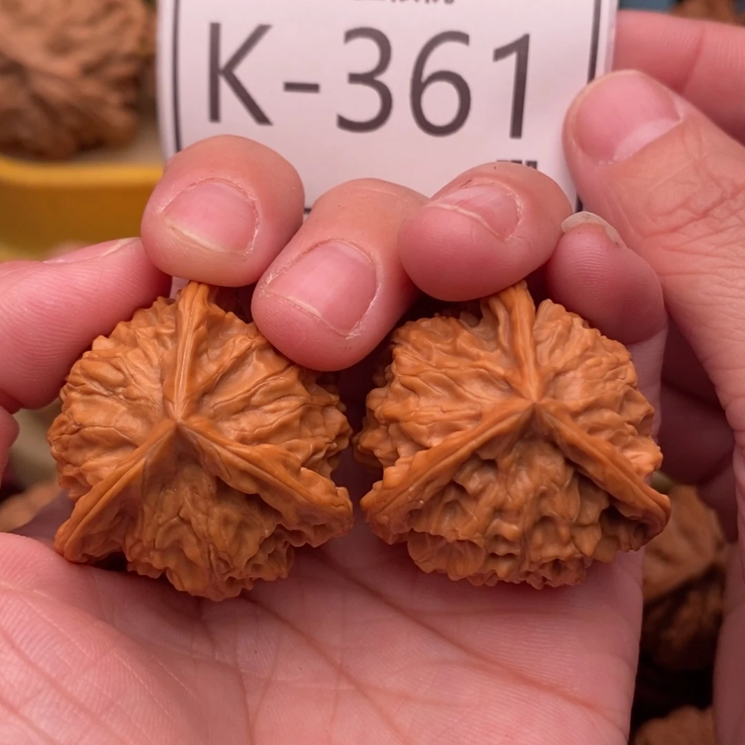 把件桃核盘山奔35