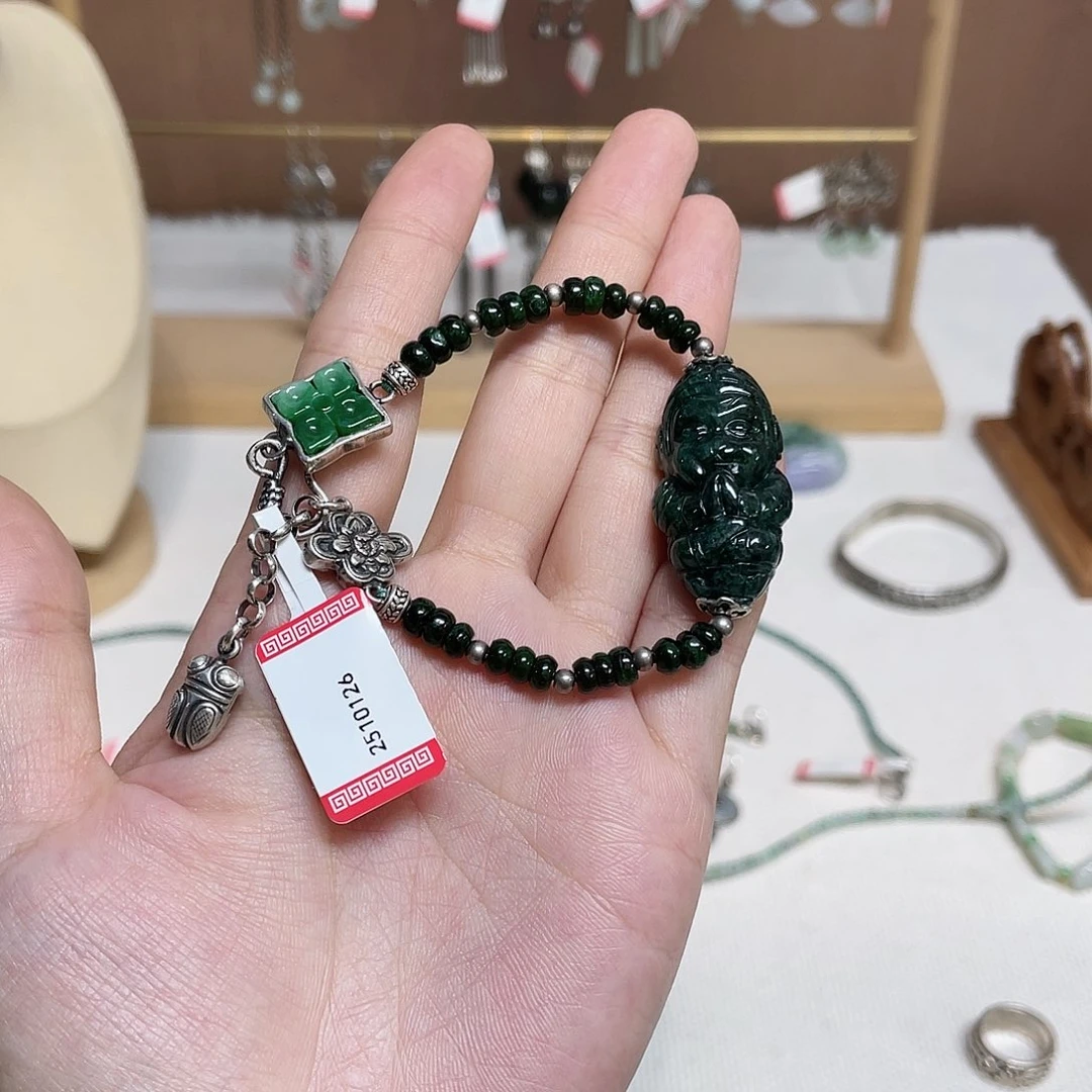 足银925银配饰手链