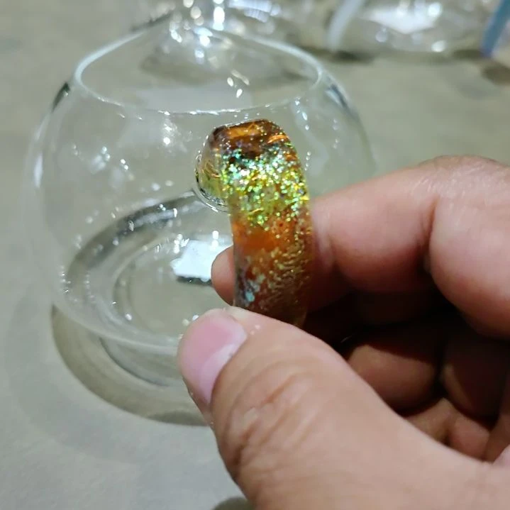 茶杯紫砂金色的公杯