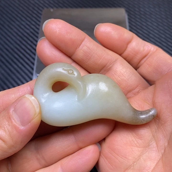 和田玉挂件未镶嵌苏*