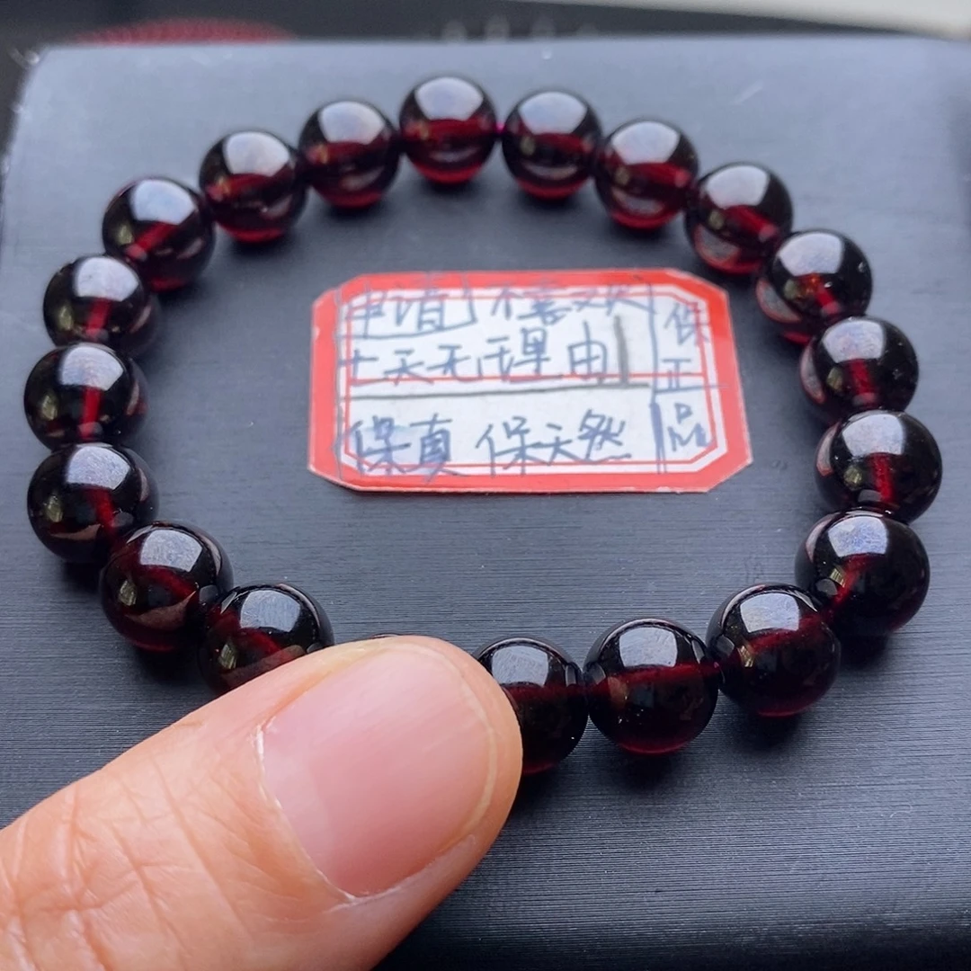 未镶嵌手链石榴石9加喜欢完美勿拍