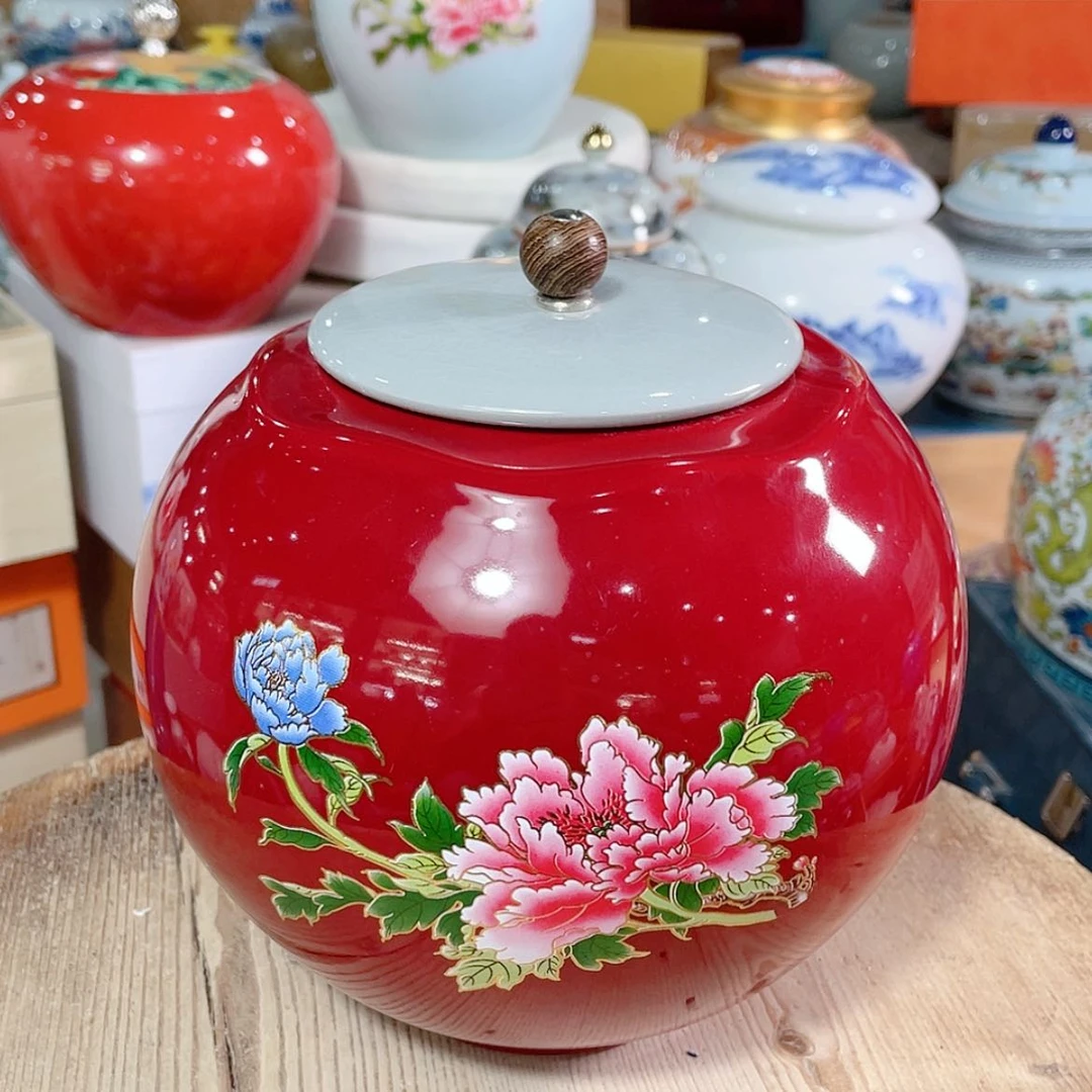 【闪购商品】罐陶瓷茶叶罐密封罐
