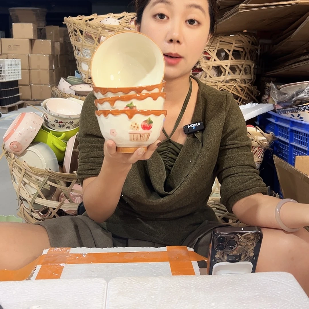 潮州陶瓷工厂微瑕4.5寸