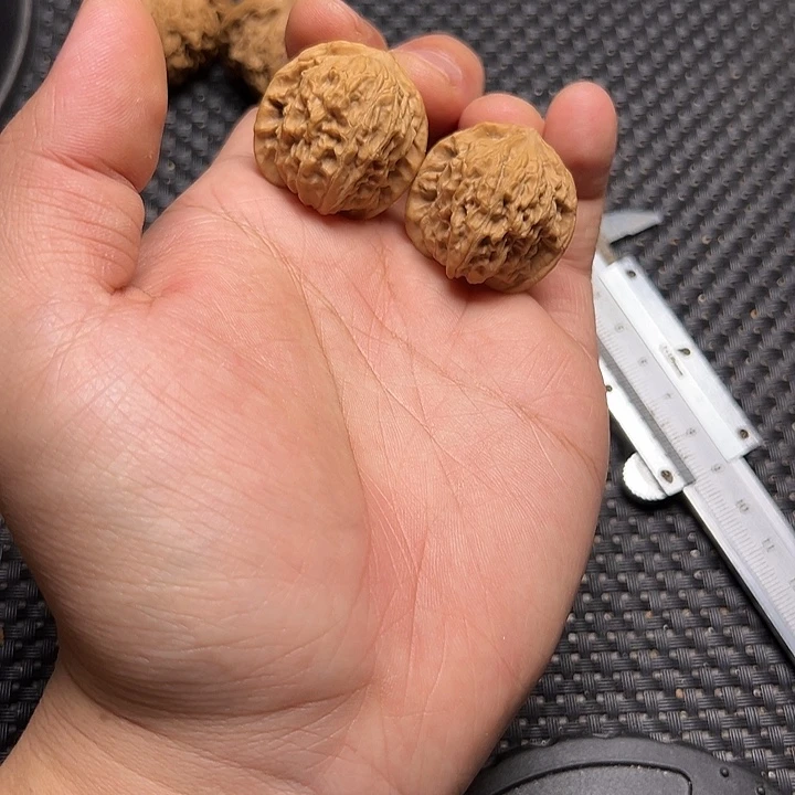 文玩核桃吊坠小狮子