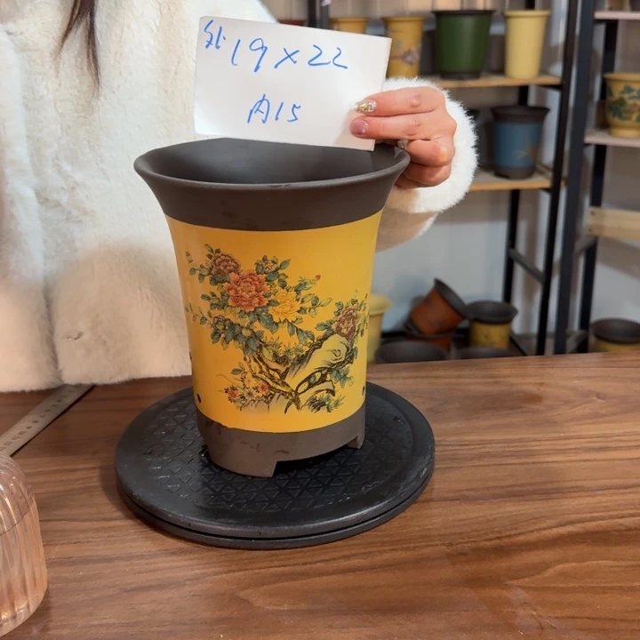 紫砂花盆紫砂花盆精品花盆