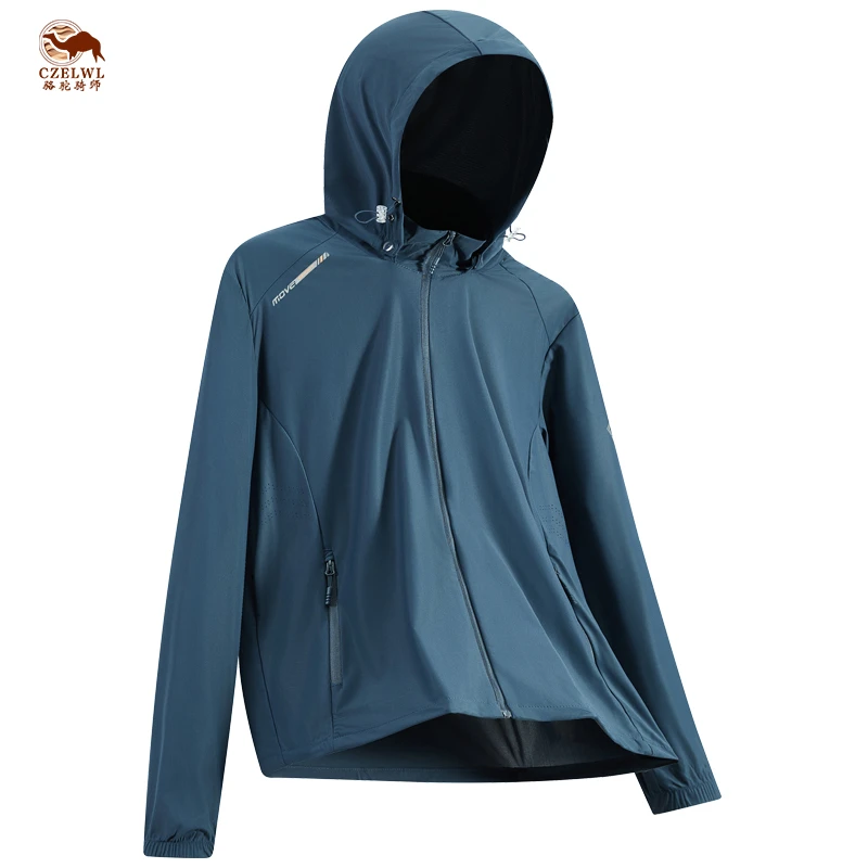 骆驼骑师系列防晒衣男款夏季防紫外线防晒服冰感薄款外套