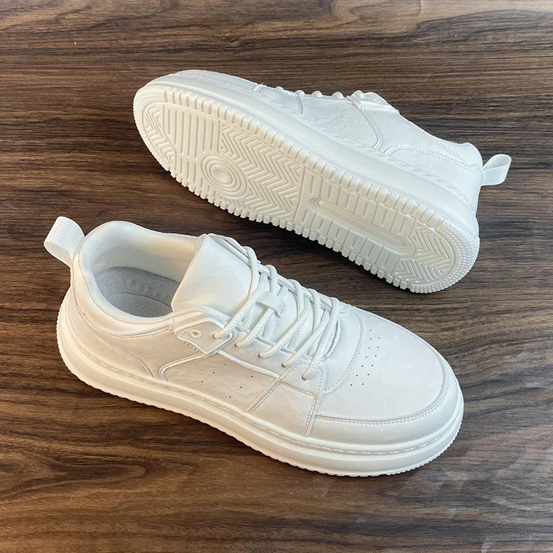 男士爆款小白鞋春秋款男鞋2025新款秋季运动板鞋男款休闲白色潮鞋