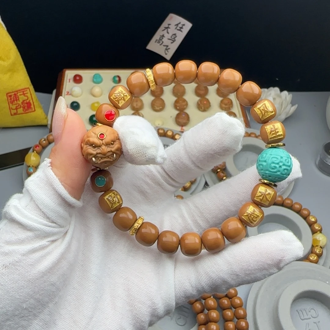 吊坠猴头核桃全品老型猴头手串私人订制