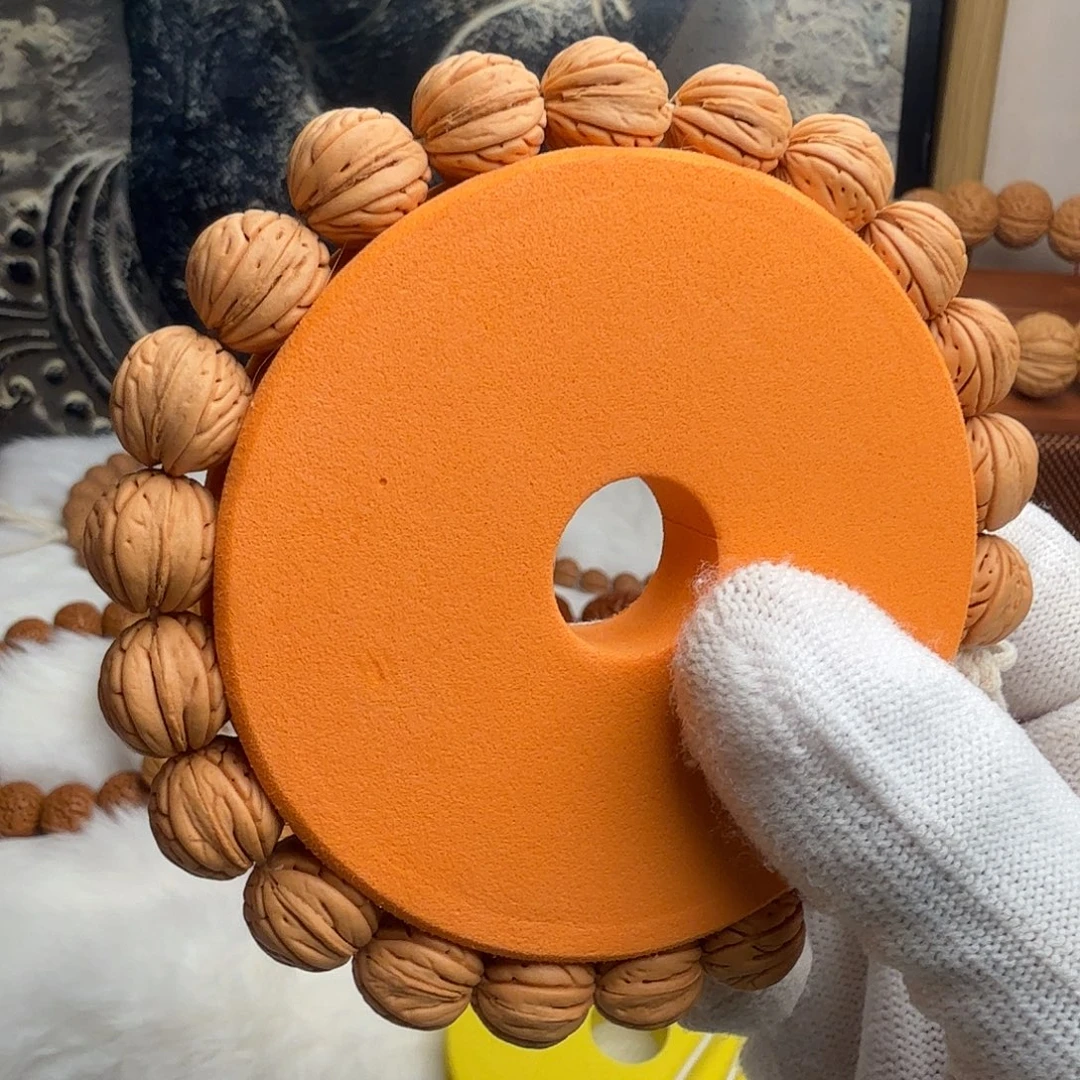 桃核吊坠宽脐野生