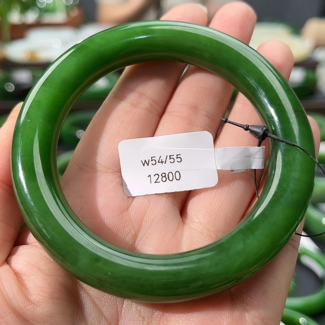 和田玉（碧玉）手镯未镶嵌