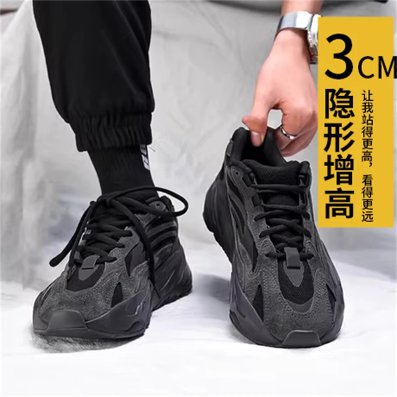 椰子鞋700v2黑武士男女款莆田2025新款春季老爹鞋运动休闲男鞋潮