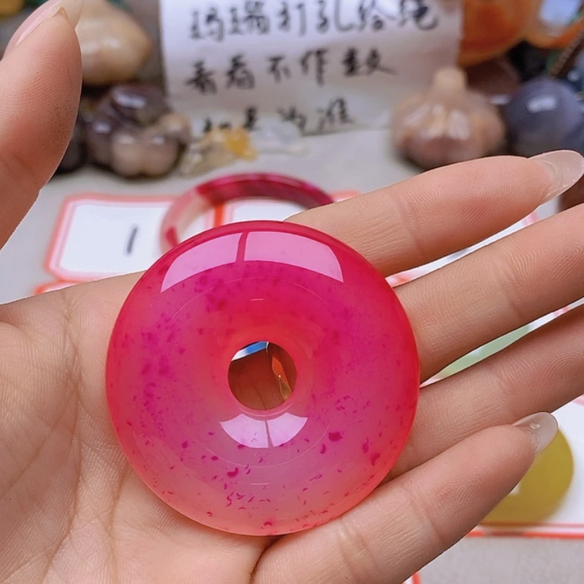 【闪购商品】未镶嵌玛瑙/玉髓珠宝半成品付****7