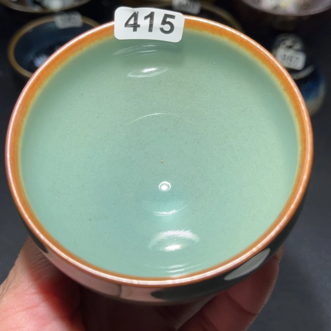 茶盏415 建盏单盏放大漏…………