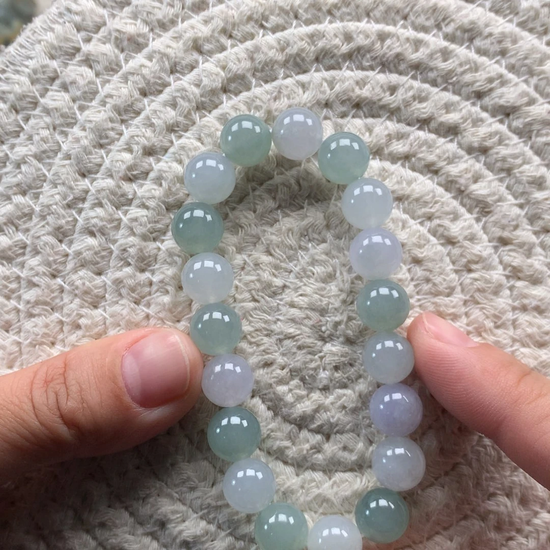 翡翠未镶嵌颈饰天然翡翠手串定金