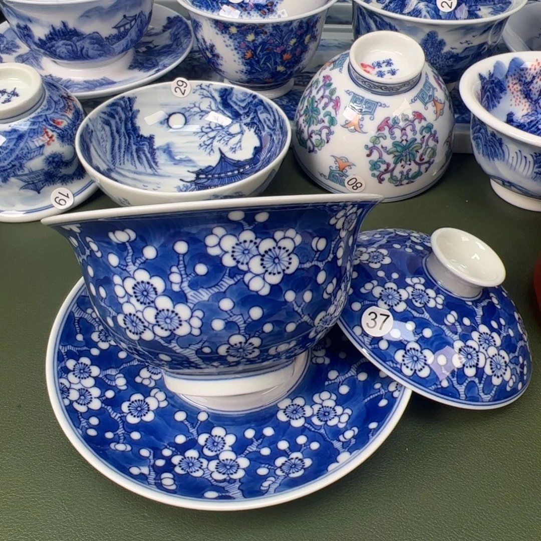 木木景德镇纯手工纯手绘茶具37
