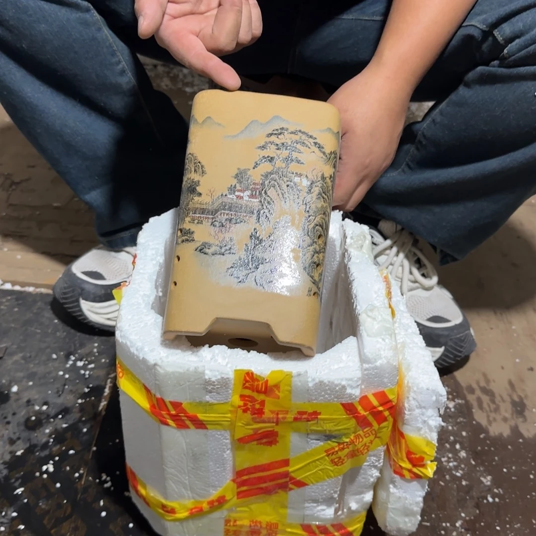 紫砂花盆瑕疵和瑕疵