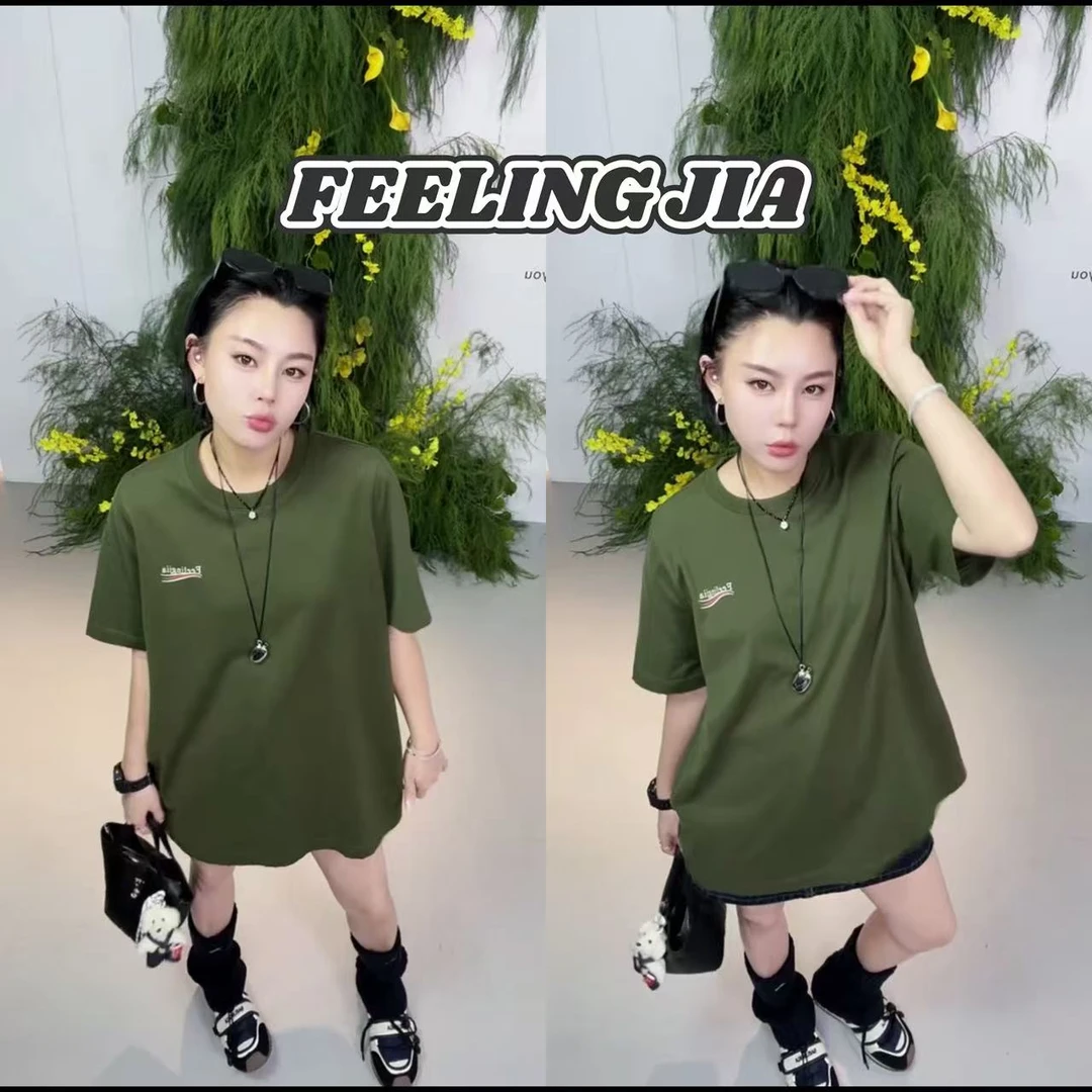 菲林家FL 8852【B家经典】 设计感百搭圆领T恤