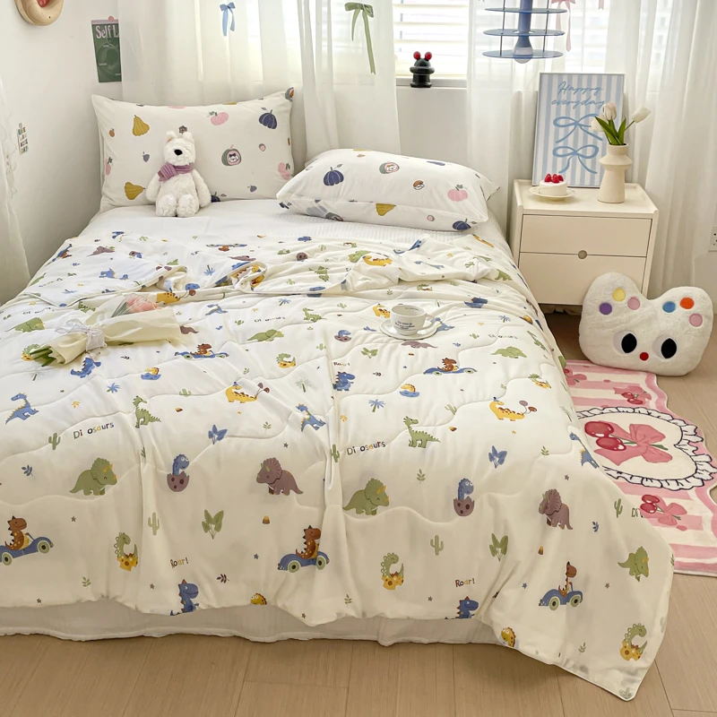 A类夏凉清凉透气夏季空调芯单人幼儿园被子夏天夏被子夏季薄款