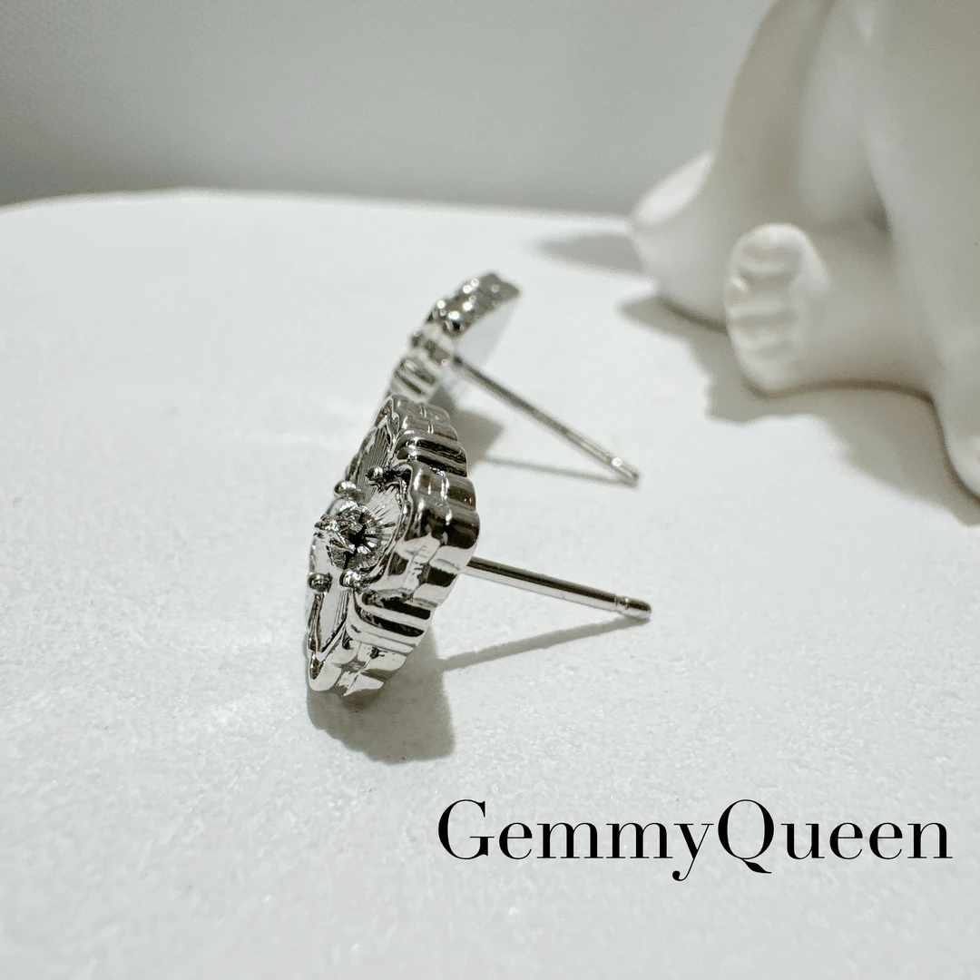 铜合金耳饰 GemmyQueen 高定耳环GQ01361