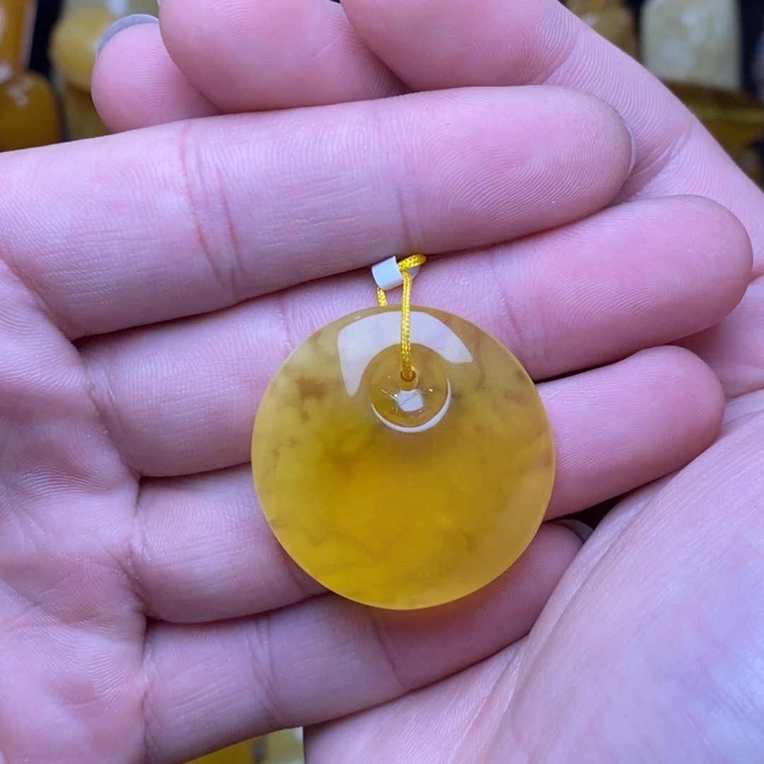 琥珀未镶嵌裸石蜜蜡