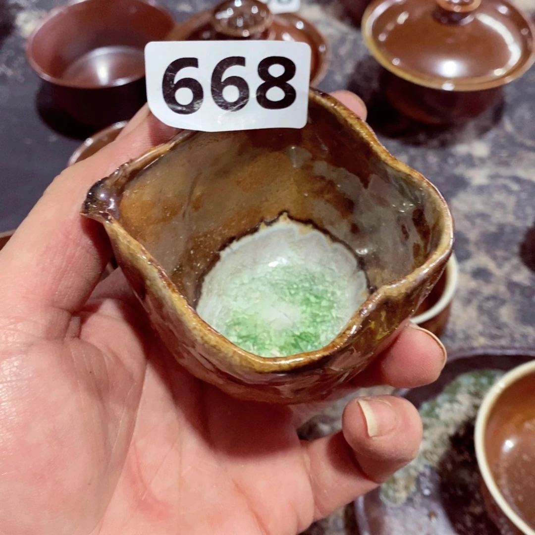 柴烧茶具 陶瓷杯子