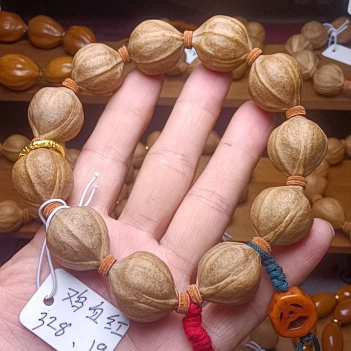 手串/手链橄榄核橄榄核手串鸡血红1.9