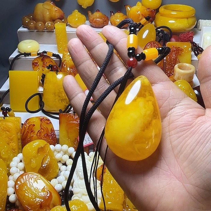 狂***饮飘花水滴挂件 服饰配饰