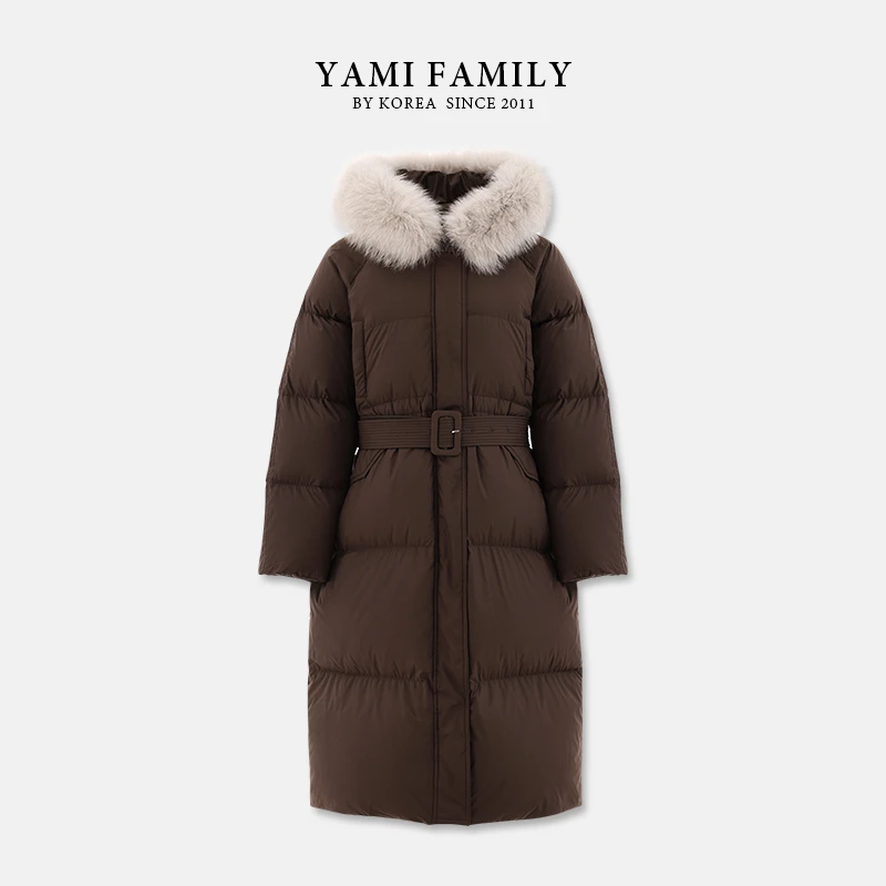 YM 714 鹅绒服大毛领韩版冬季女款加厚百搭女士【昭昭专属】