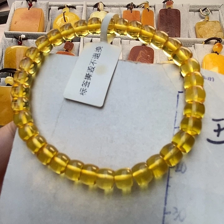 琥珀未镶嵌珠宝奇石