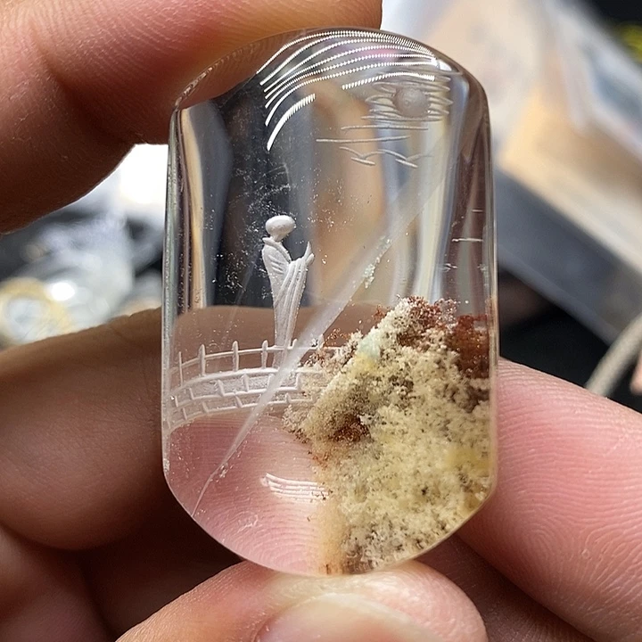 水晶珠宝半成品未镶嵌