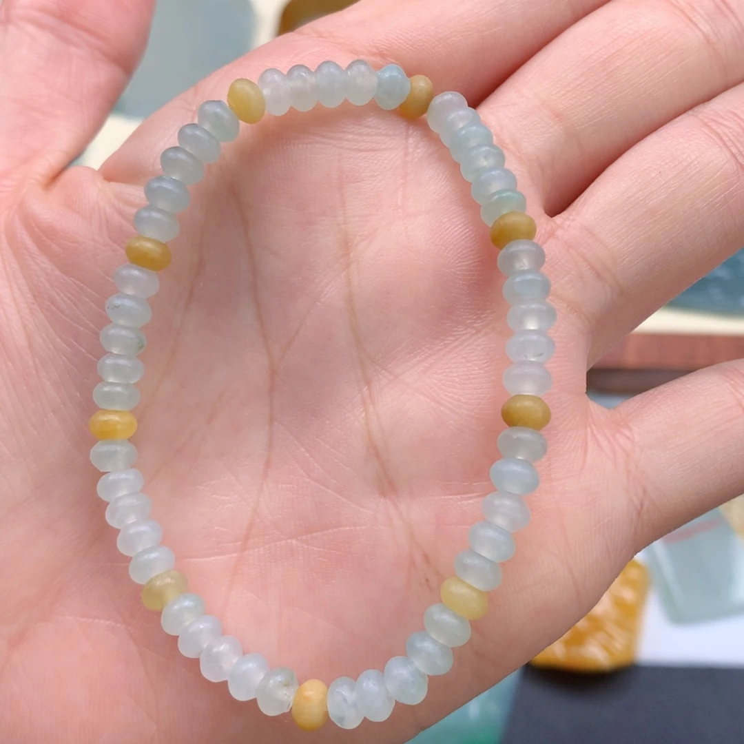 定制翡翠未镶嵌天然缅甸翡翠包抛光