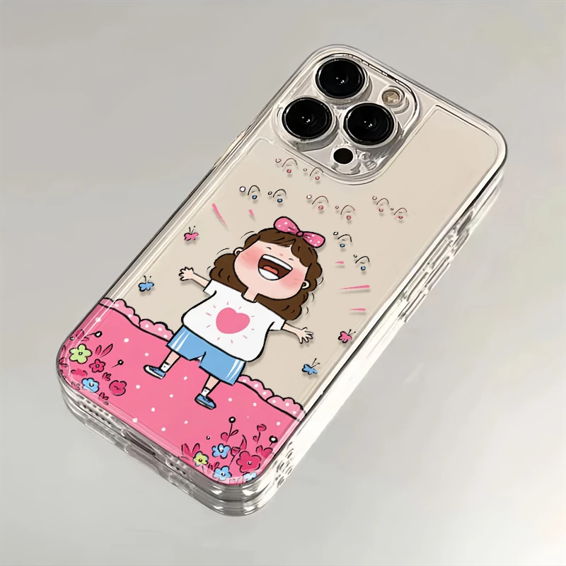 每天都要开心适用苹果iPhone16promax14小米15华为70手机壳太空MT