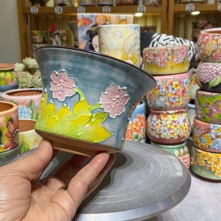 景德镇艺术手绘作品