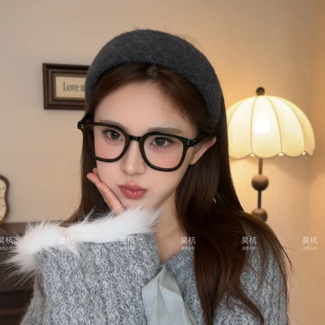 小绒毛!超厚实!轻奢高级感小熊感细毛高颅顶加宽秋冬氛围感发箍商品图