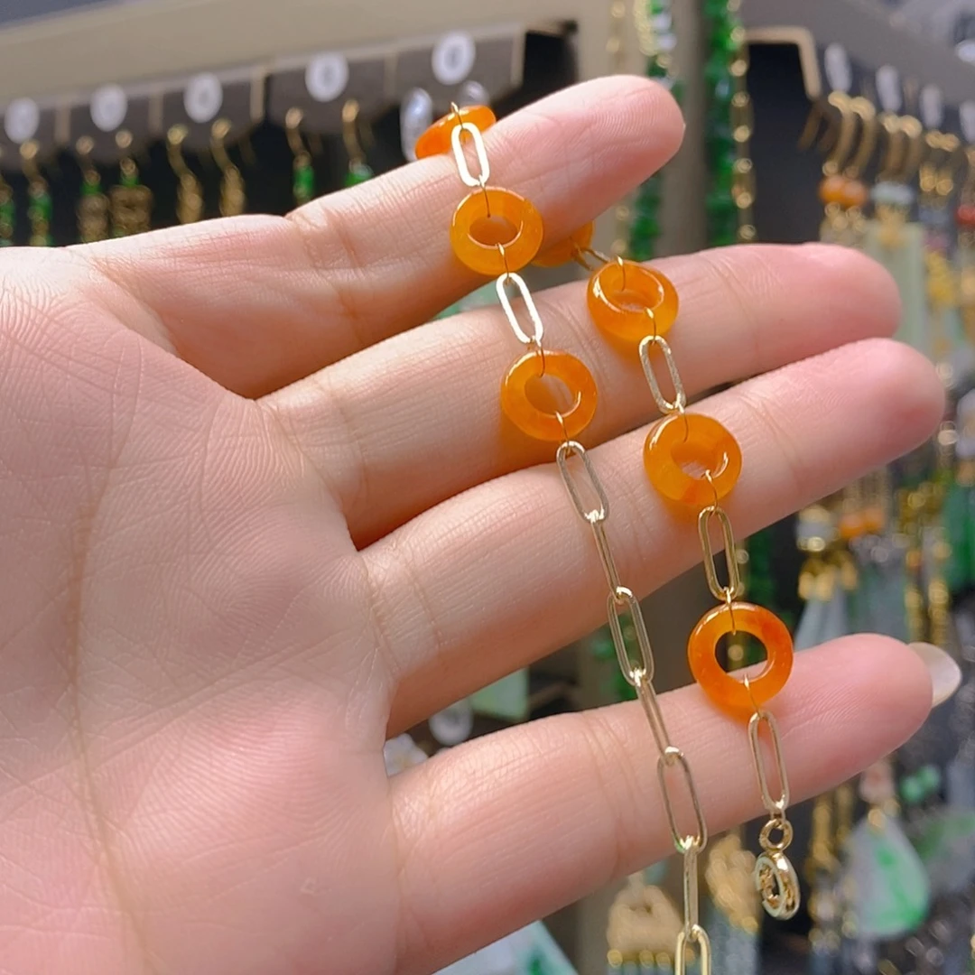 未镶嵌翡翠耳饰翡翠