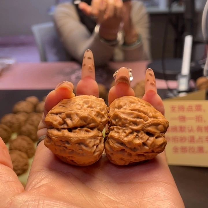 文玩核桃把件38蛙蛙40