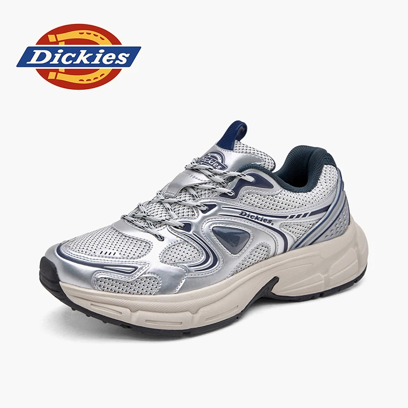 Dickies老爹鞋男舒适防滑运动鞋百搭厚底鞋秋季流光风透气男鞋