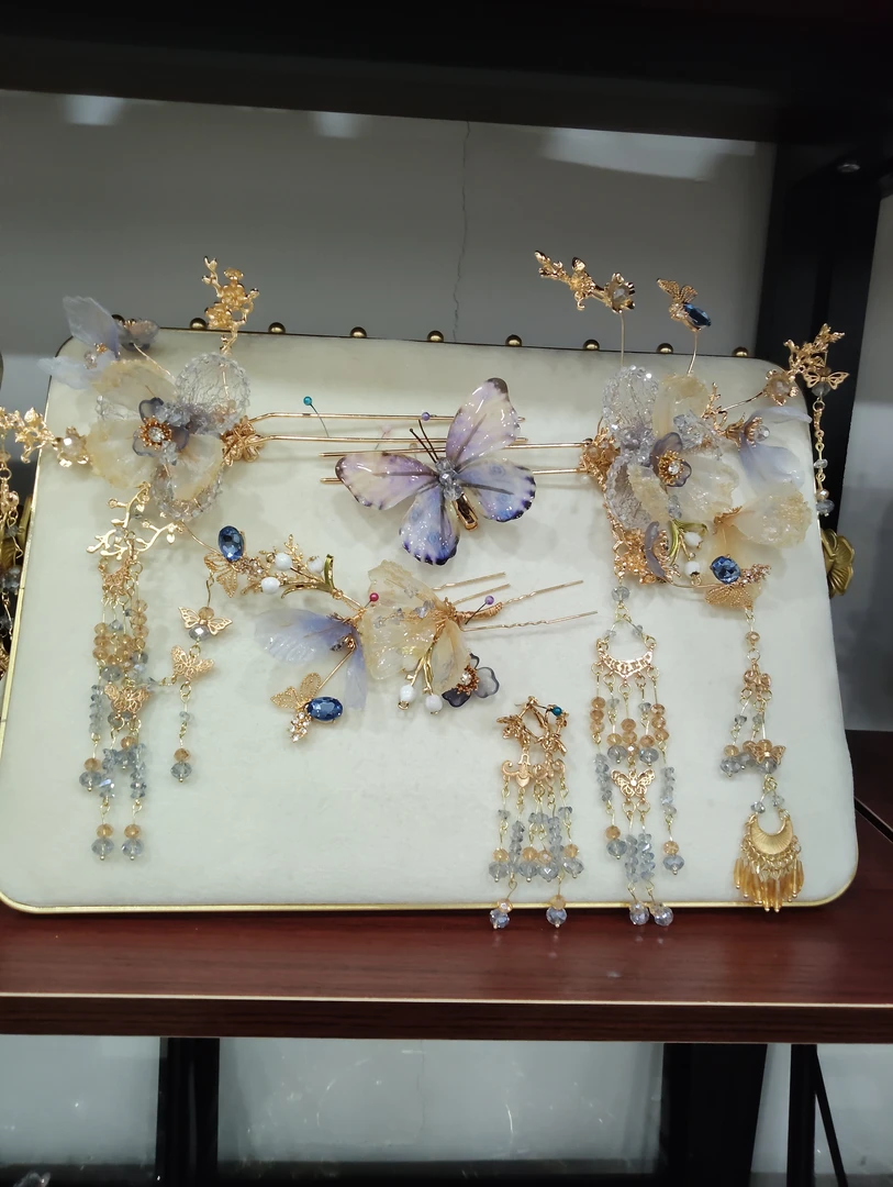 （美美新娘饰品代拍链接）秀禾龙凤褂新娘头饰福利款NO售后