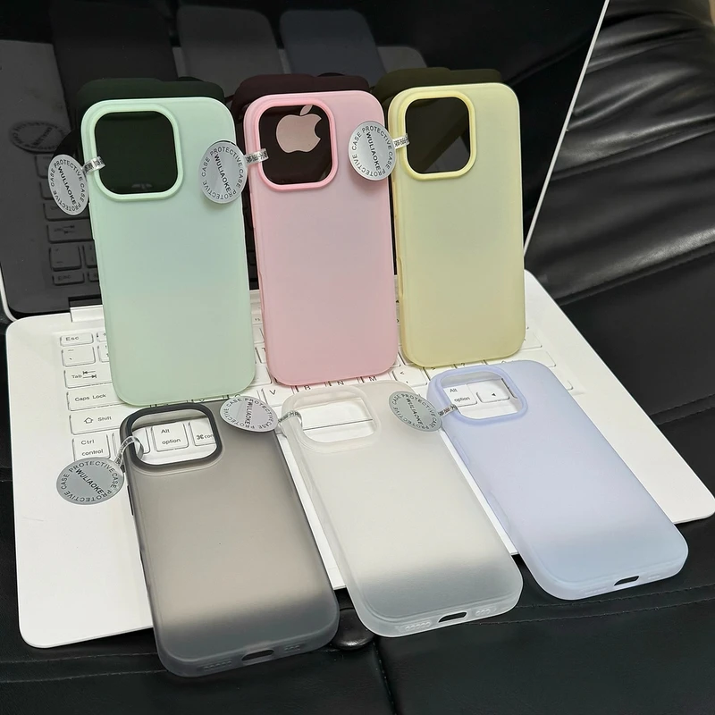 细磁吸半透液态硅胶ai拍照一体按键适用苹果iPhone16promax手机壳