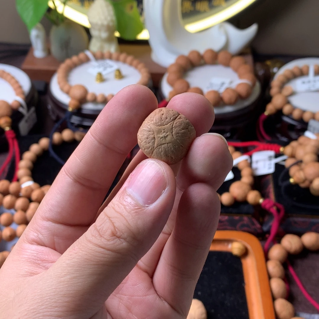 雷***料手串凤眼菩提麒麟21➕
