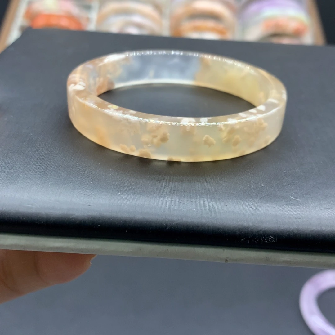 【闪购商品】玛瑙/玉髓耳钉未镶嵌@**葵
