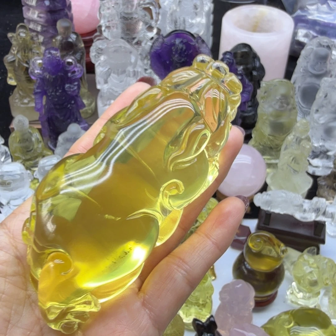 水晶未镶嵌珠宝半成品