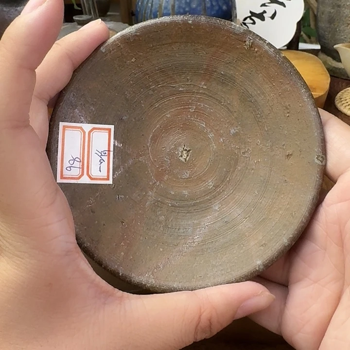 横山伸一备前烧杯垫店庆福利一口价