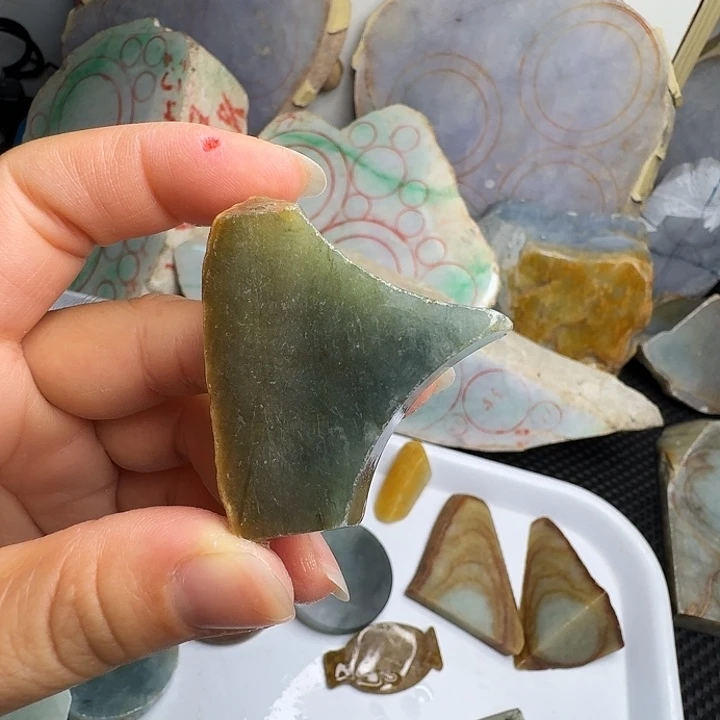 翡翠散珠缅甸翡翠46