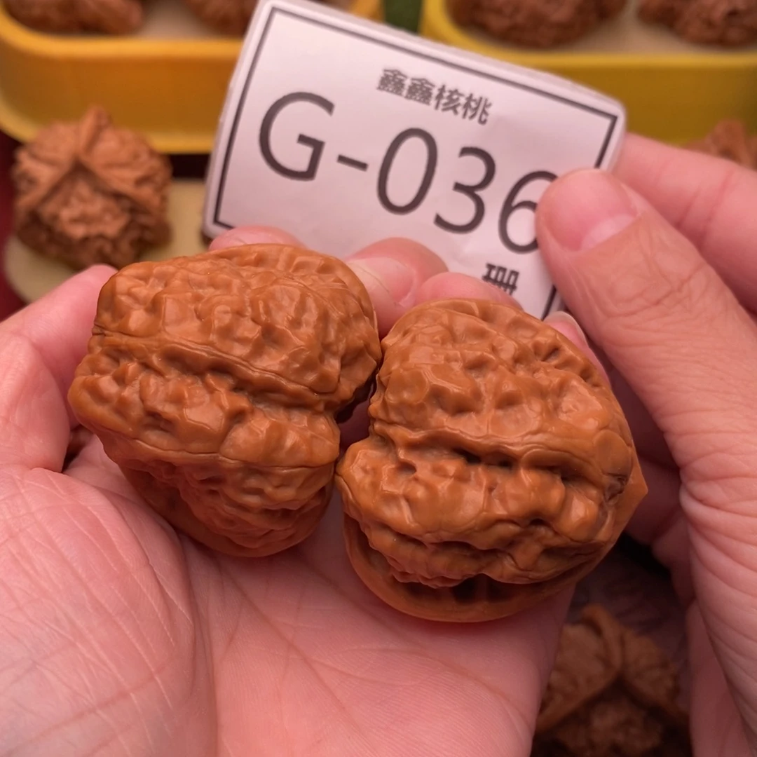 文玩核桃把件开背蛙41