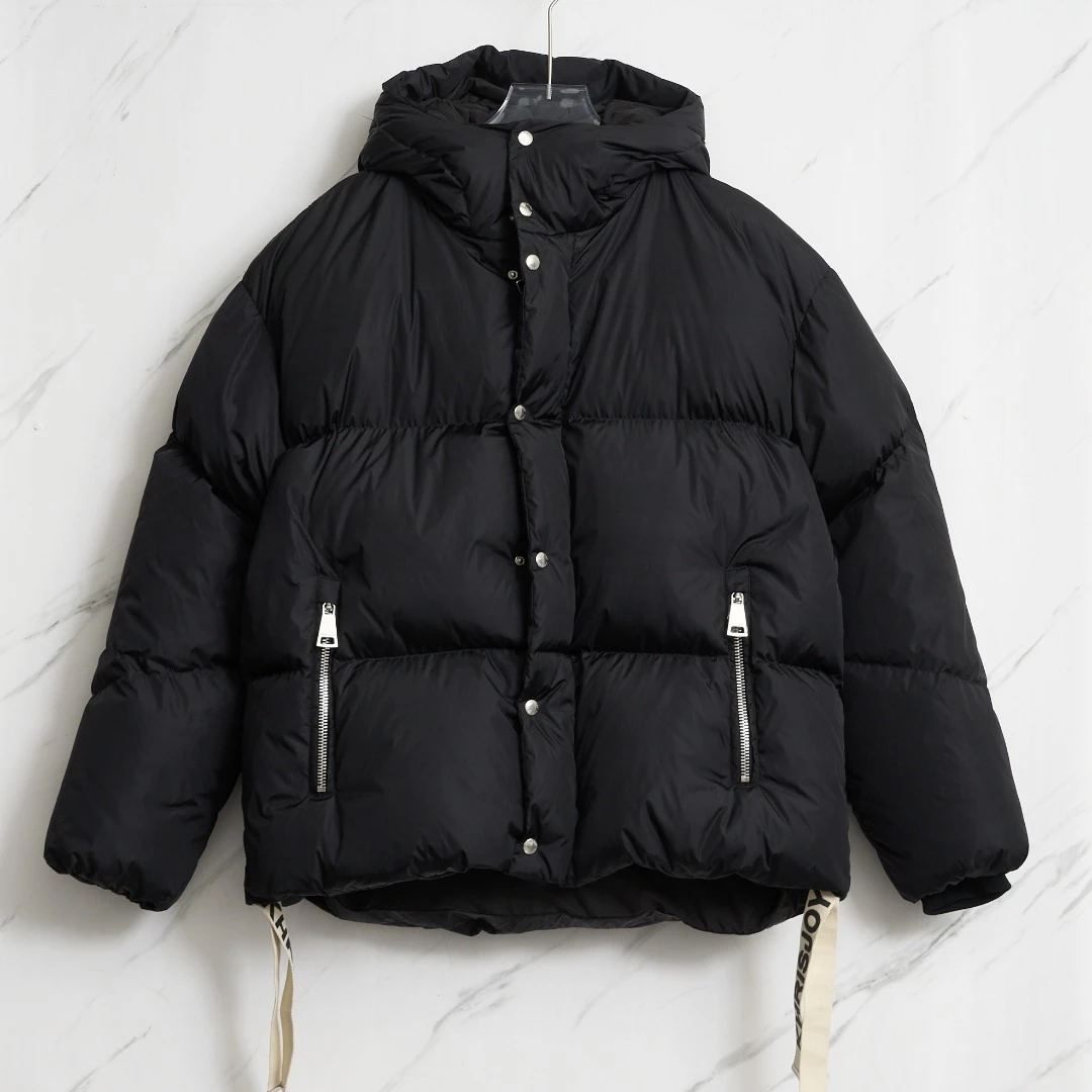 Khrisjoy饰带连帽羽绒服KYBU00033