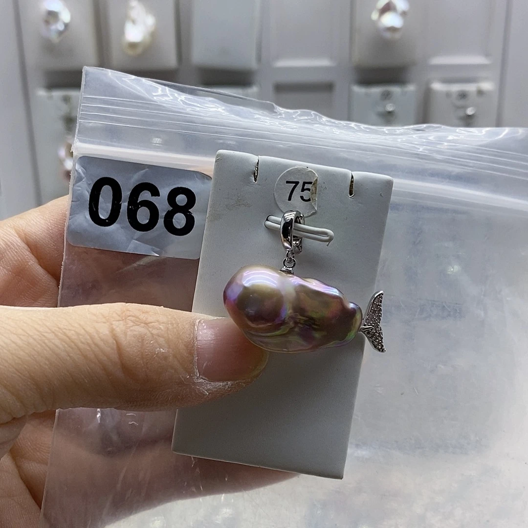 颈饰合金淡水珍珠